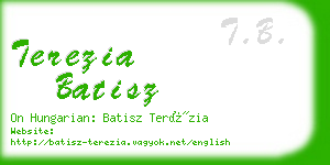 terezia batisz business card